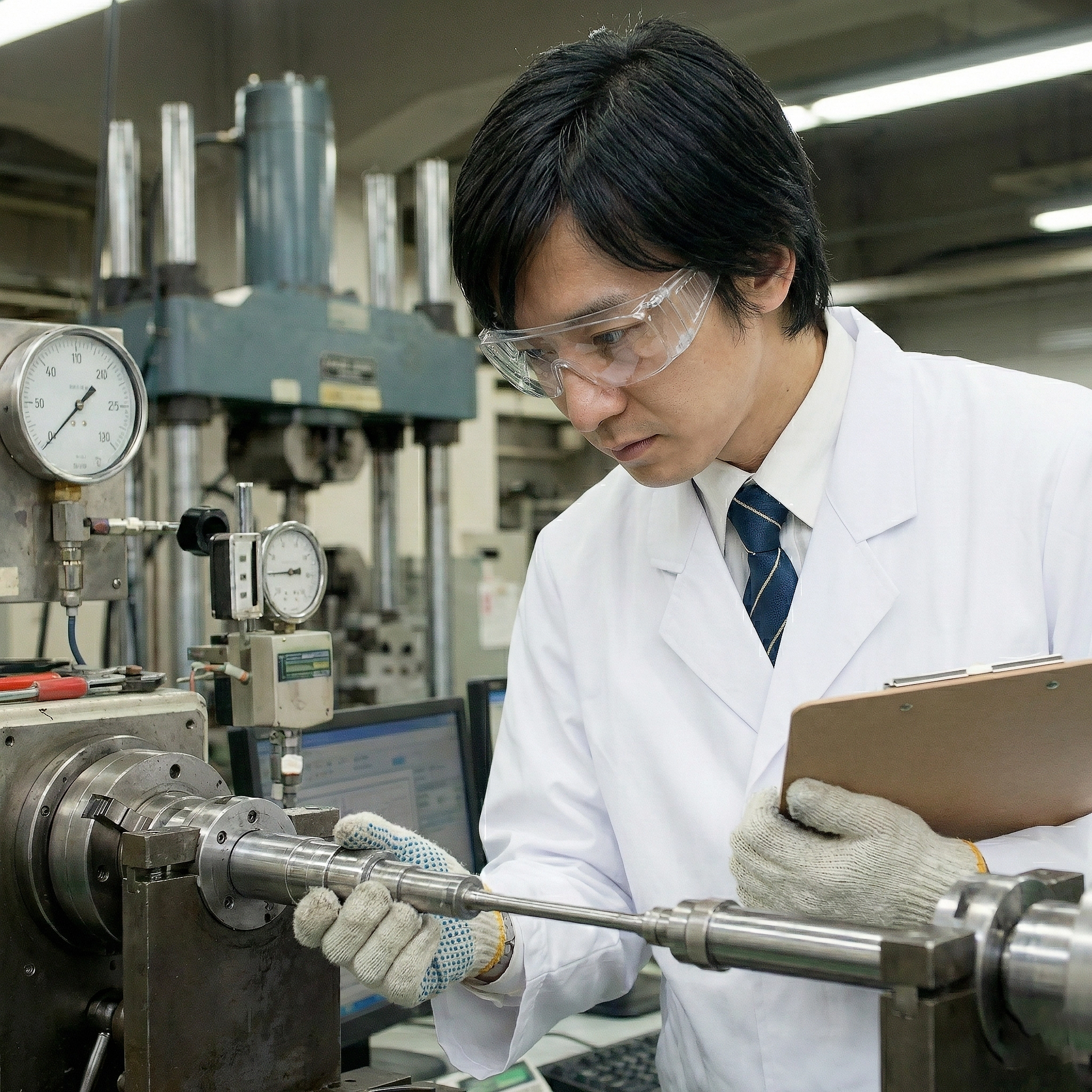 ねぢラボで研究に励む社員